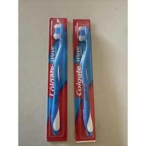 VTG Colgate WAVE 54 Toothbrush Full Head Soft Twisted Scrubbing 2006